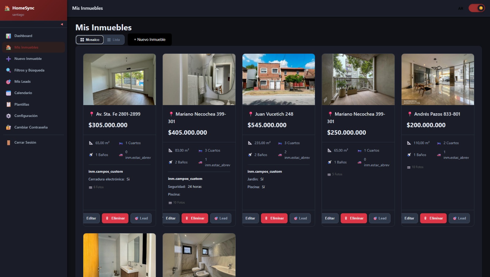 Mis Inmuebles HomeSync